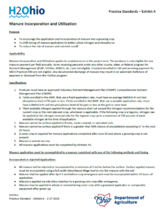 Image of Manure Incorporation and Utilization Fact Sheet