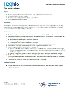 Image of Overwintering Cover Fact Sheet